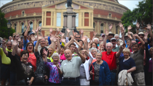 Group of 94 on tour at the Royal Albert Hall