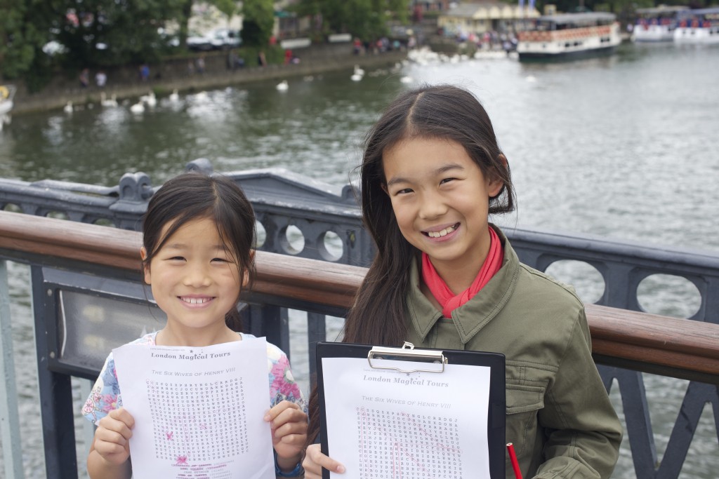 Young Visitors with London Magical Tours