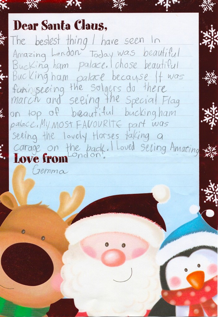 Santa Claus Letter