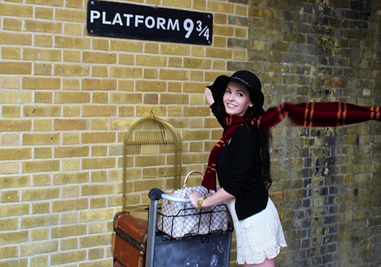 In Search Of The Hogwarts Express? Clients At Platform 9 3/4