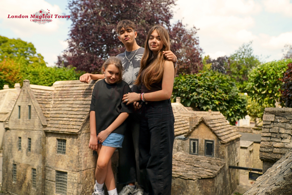 Exploring the Cotswolds' charming villages during a family day out.